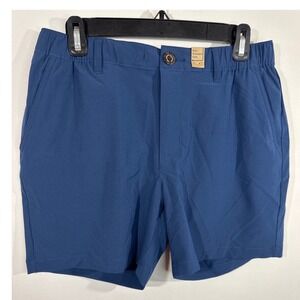 Chubbies Everywear Shorts Mens Medium Blue 6" Inseam Lined Elastic Waist Casual